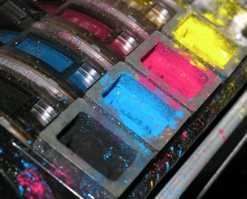 sostituire toner stampante laser nero e colori